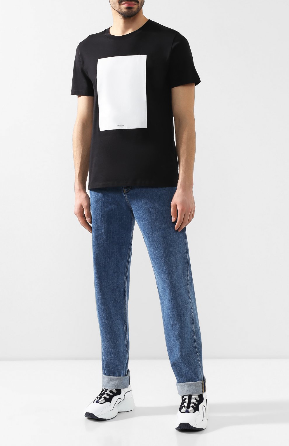 Хлопковая футболка MAISON MARGIELA, арт. S50GC0541/S23182, фото 2