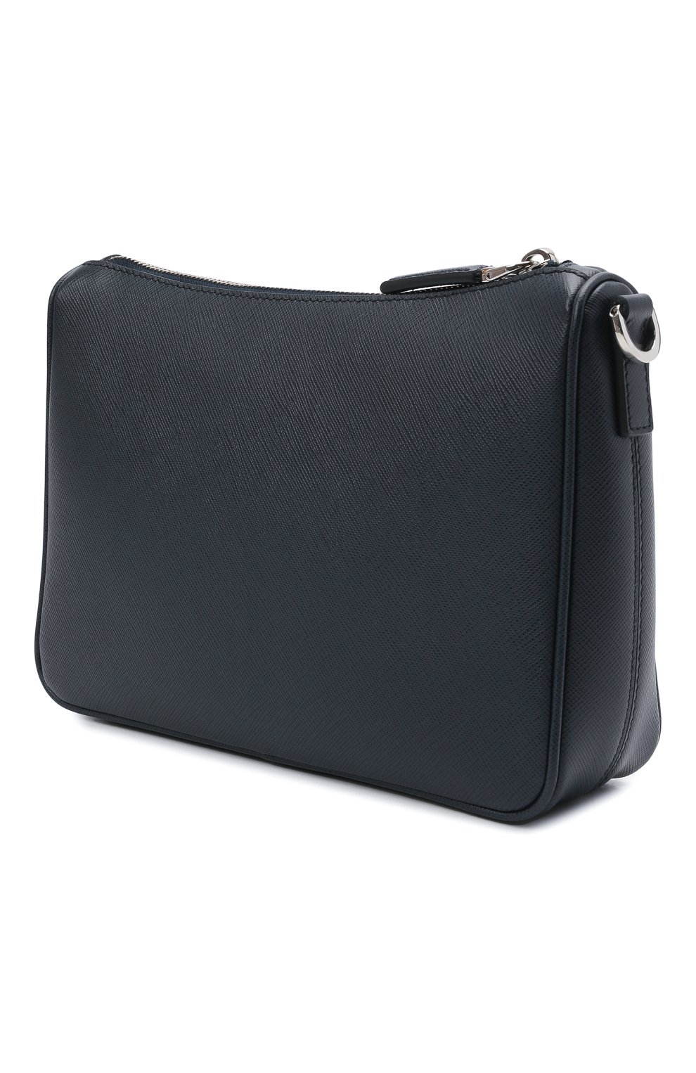 Кожаная сумка PRADA синего цвета по цене 165000 руб., арт. 2VH113-9Z2-F0216-DMM, фото 3 Кожаная сумка PRADA, арт. 2VH113-9Z2-F0216-DMM, фото 3