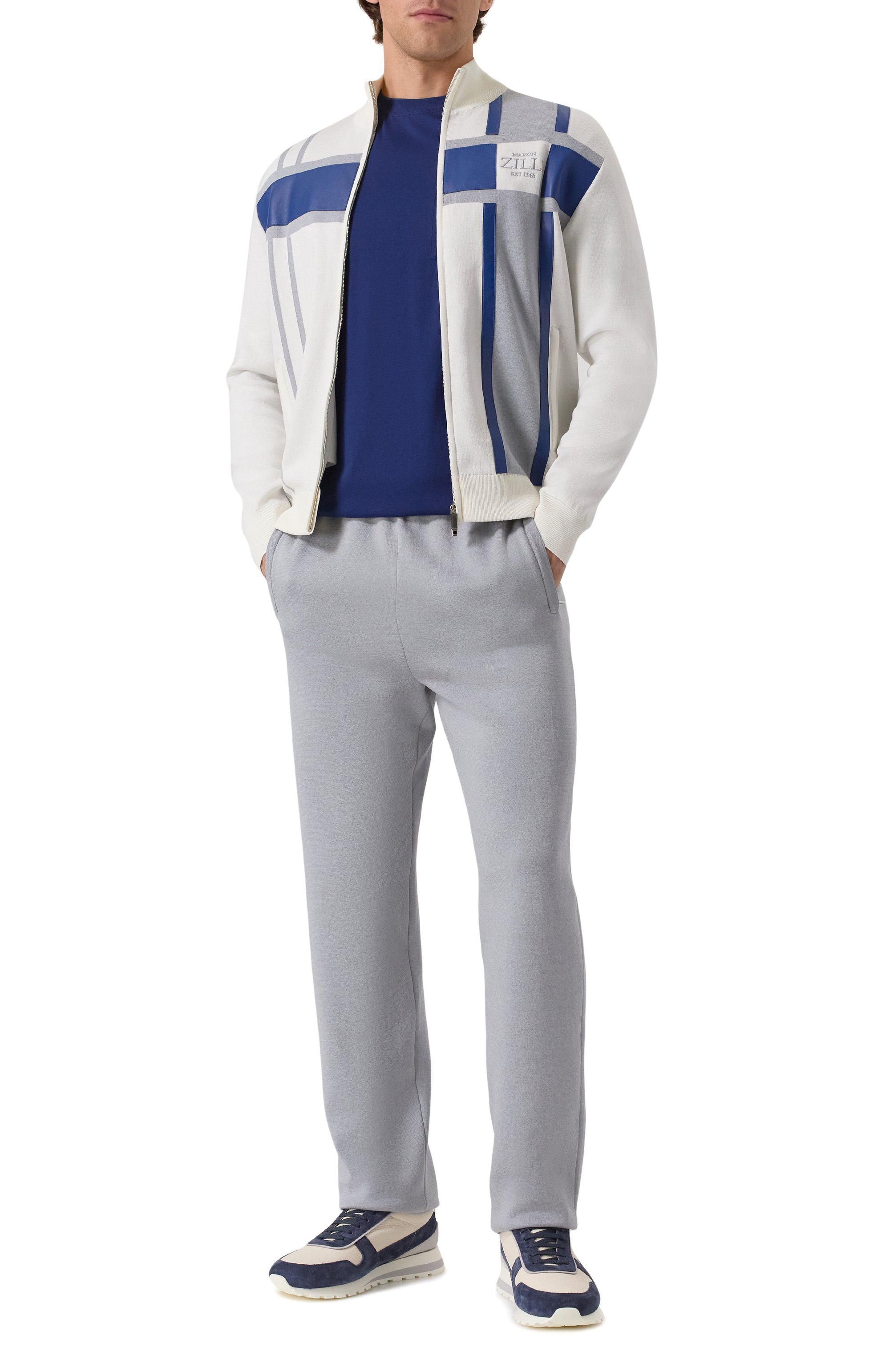 Спортивный костюм из хлопка и шелка ZILLI, арт. JSU011M0144VCHE00/48, фото 1