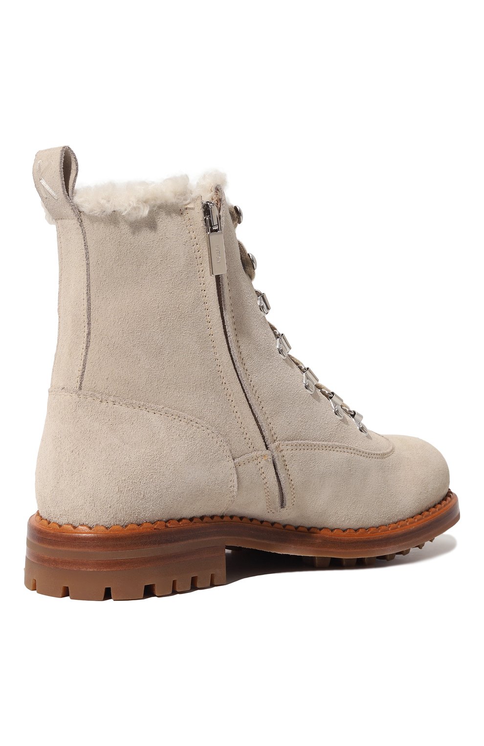 Замшевые ботинки KITON, арт. D58812N0113601, фото 5