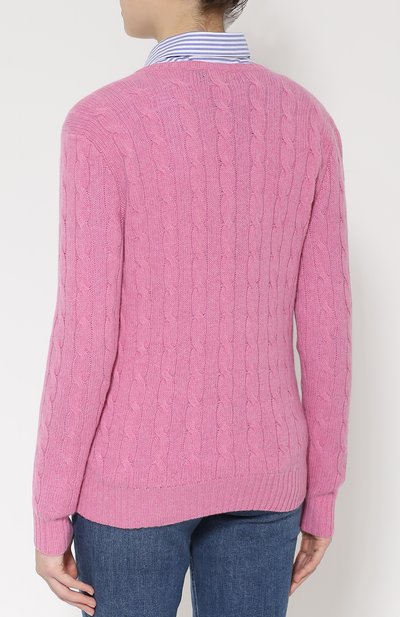 Пуловер фактурной вязки с v-образным вырезом POLO RALPH LAUREN, арт. V39/I0KMB/W9704, фото 4