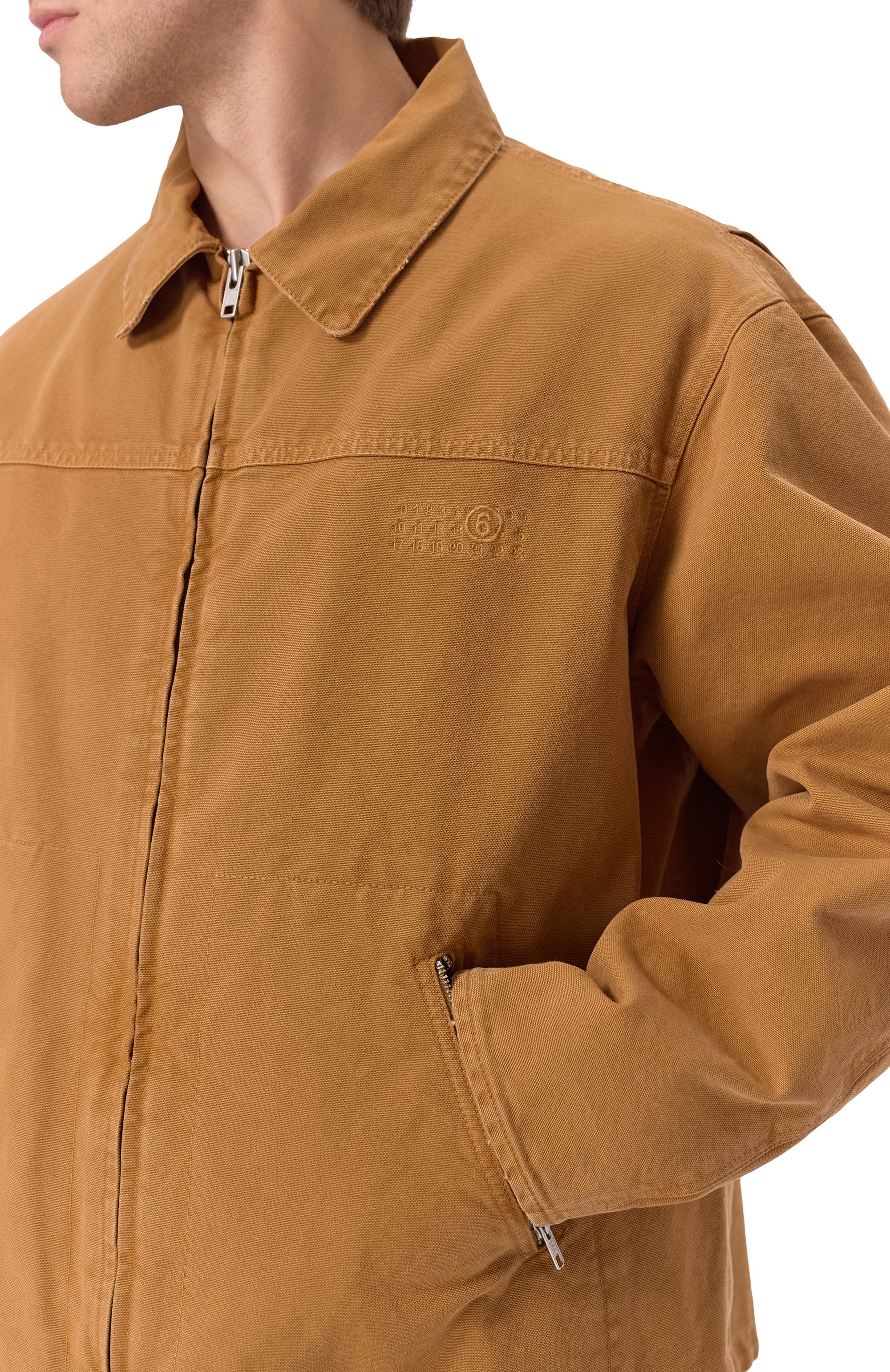 Хлопковая куртка MM6, арт. SH0AM0048/M35249, фото 5