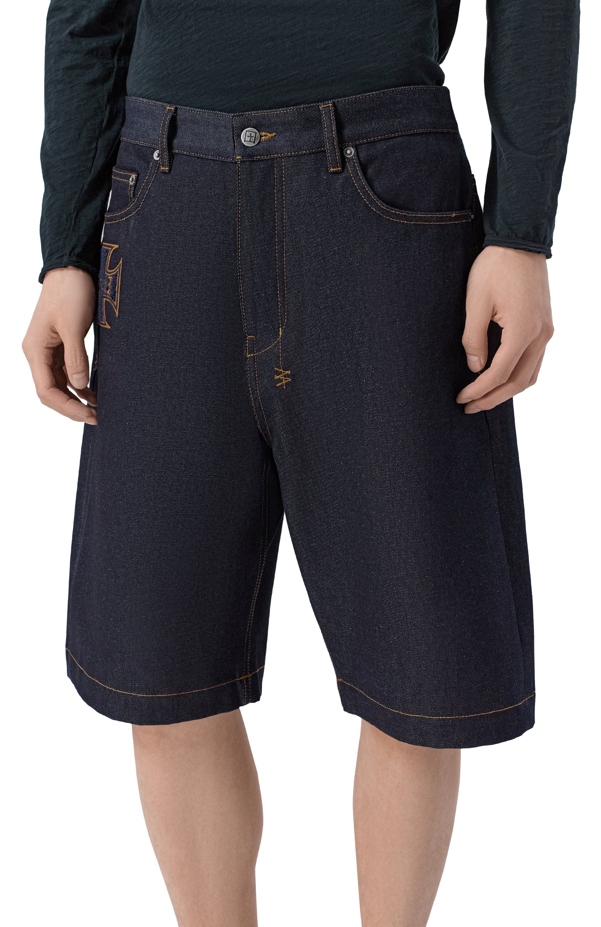 Джинсовые шорты KSUBI, арт. MSP26WA010, фото 3