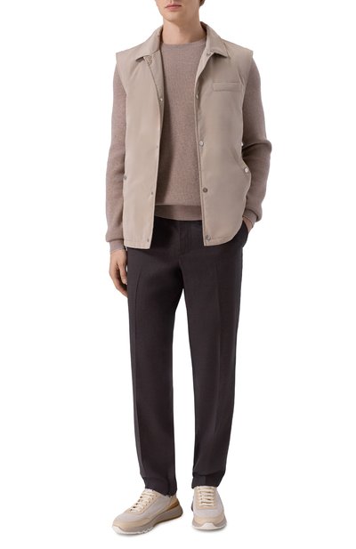 Шерстяные джоггеры STEFANO RICCI, арт. M1T4300080/W0004R, фото 2