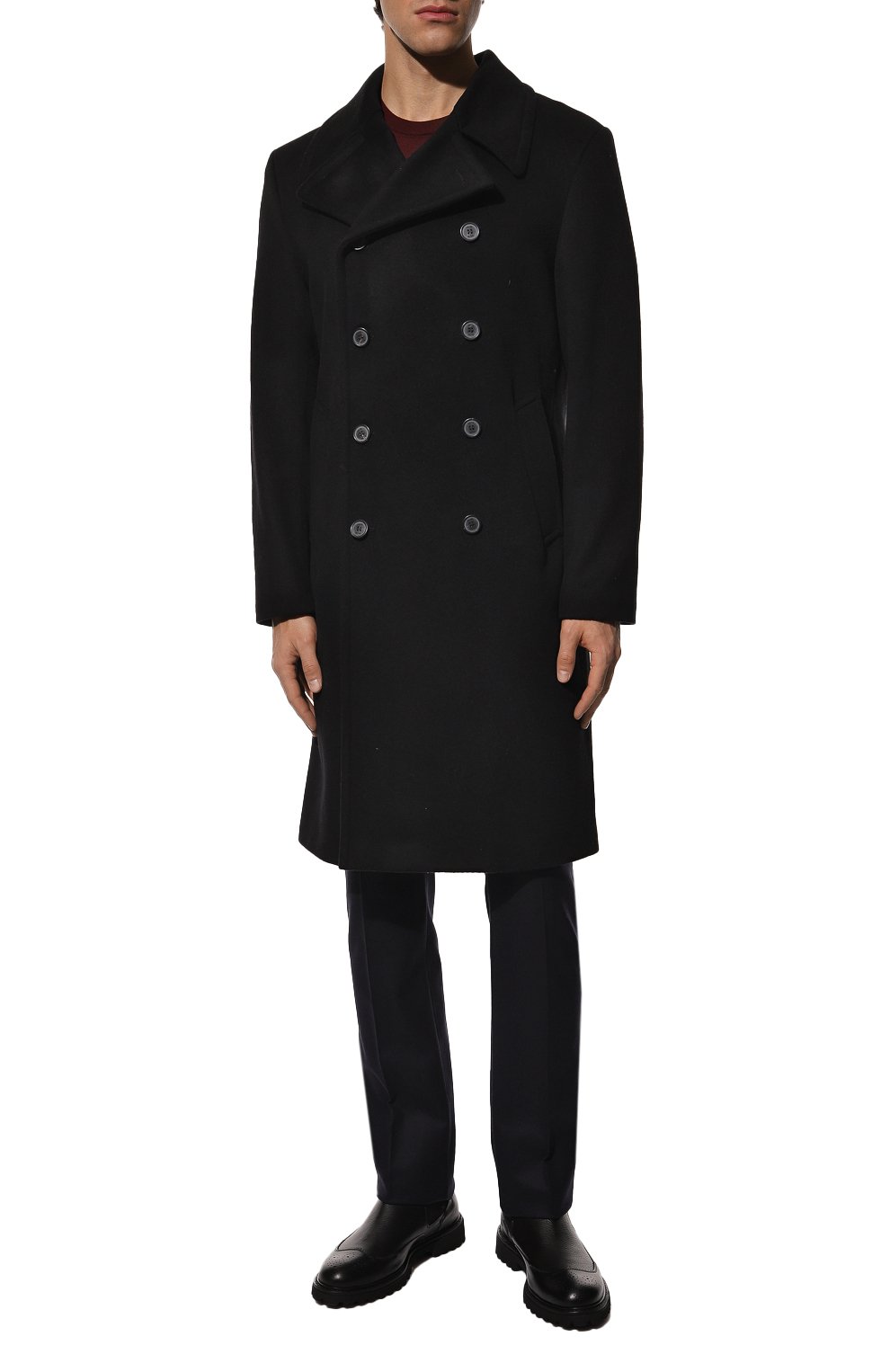 Пальто из шерсти и кашемира PALTO, арт. MATTIA FELT R, фото 3