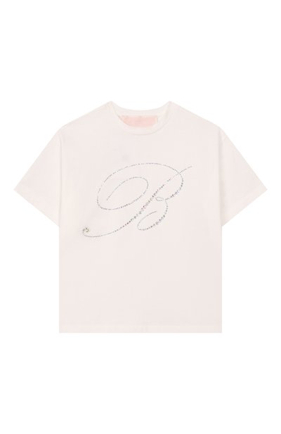 Хлопковая футболка BLUMARINE, арт. BFTS0270/JF031