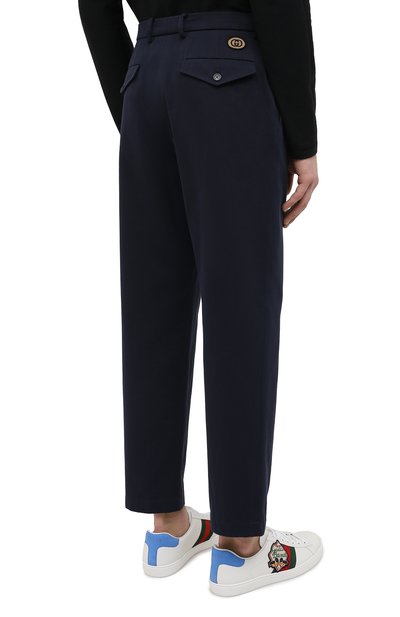 Хлопковые брюки GUCCI, арт. 639398/ZAF7Y, фото 4