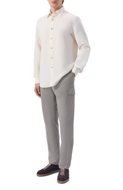 Рубашка из хлопка и льна STEFANO RICCI, арт. MC007956/BX2928, фото 2