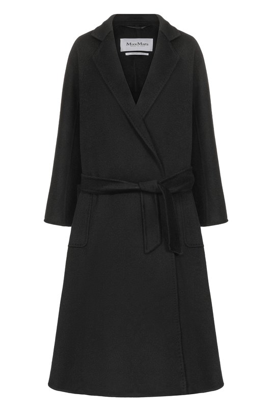 Кашемировое пальто Max Mara LUDMILLA Чёрный LUDMILLA