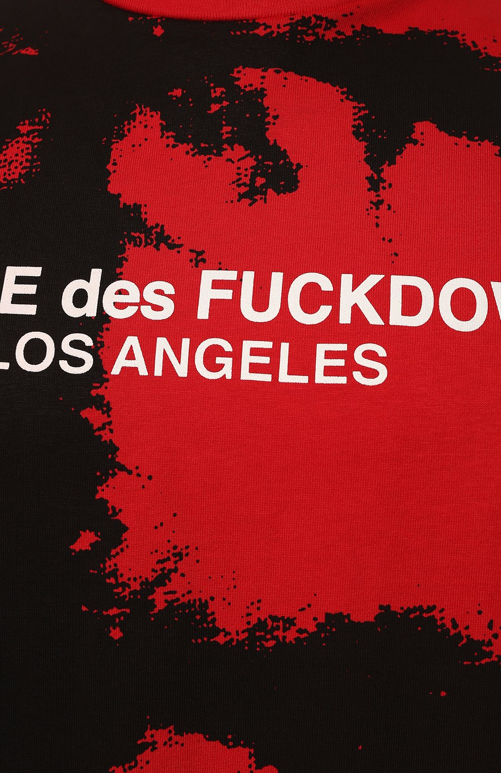 Хлопковая футболка COMME DES FUCKDOWN, арт. CDFU1644STMM, фото 5