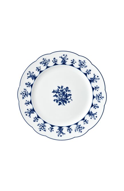 Тарелка обеденная chateaubriand BERNARDAUD синего цвета, арт. 2595/13 | Фото 1 (Региональные ограничения белый список (Axapta Mercury): Не проставлено; Нос: Не проставлено; Ограничения доставки: fragile-2)