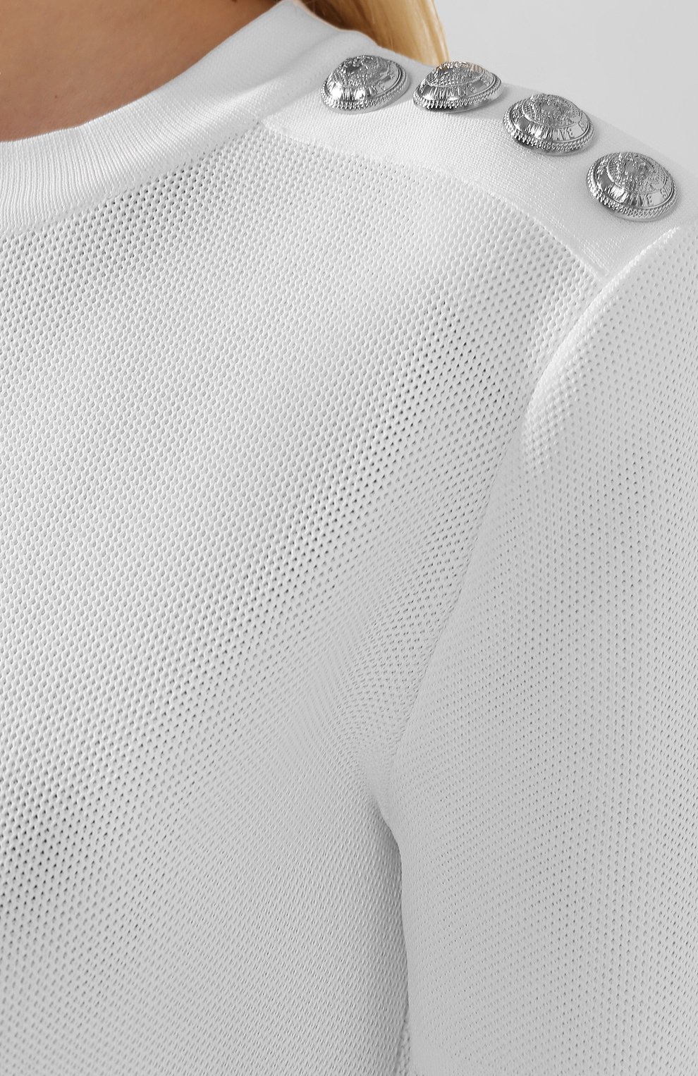 Платье из вискозы BALMAIN, арт. TF06581/K107, фото 5