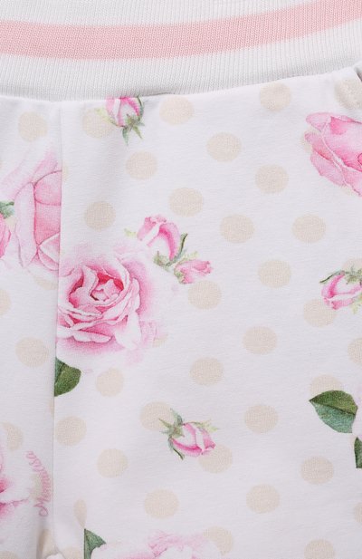 Хлопковые шорты MONNALISA, арт. 39A407, фото 3