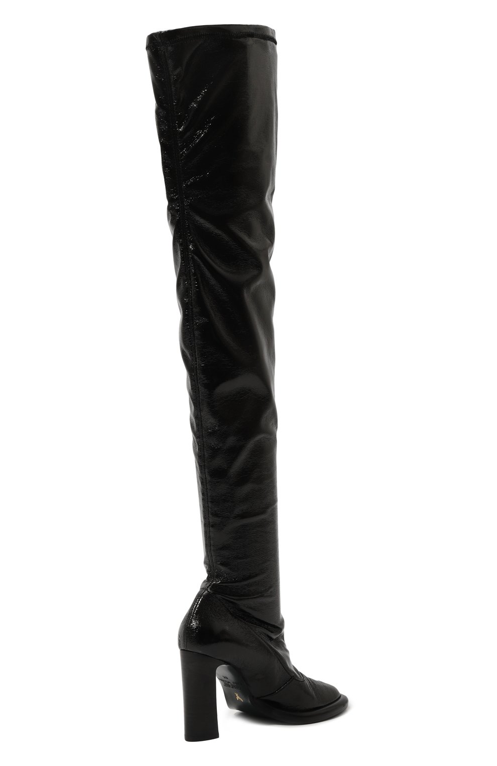 Ботфорты PATRIZIA PEPE черного цвета по цене 68800 руб., арт. 8Y0041_E032, фото 5 Ботфорты PATRIZIA PEPE, арт. 8Y0041_E032, фото 5