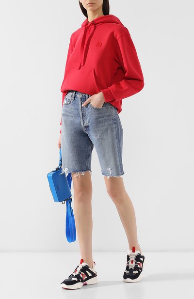 Хлопковое худи ACNE STUDIOS, арт. 2HK173/W, фото 2