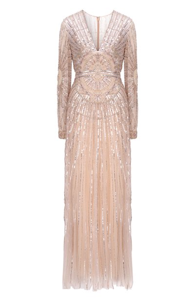 Женское платье с отделкой пайетками ZUHAIR MURAD, арт. PDR26016/EMWI000