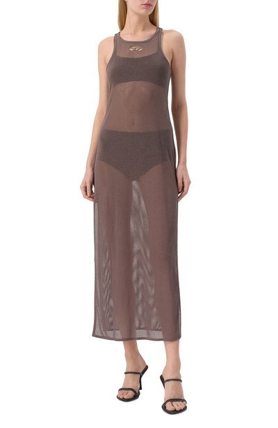 Хлопковое платье DIESEL, арт. A17721/0HJBS, фото 3