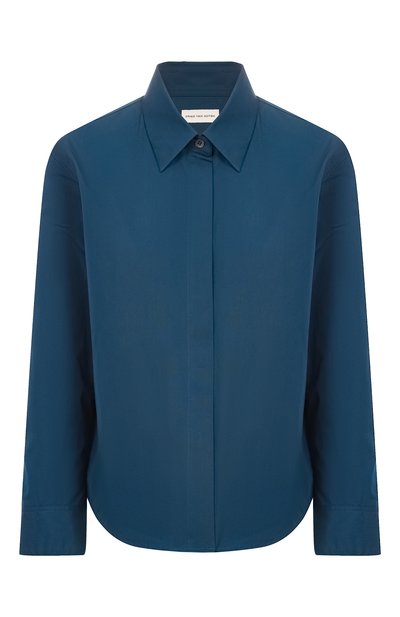 Женская хлопковая рубашка DRIES VAN NOTEN, арт. 252-010701-2240