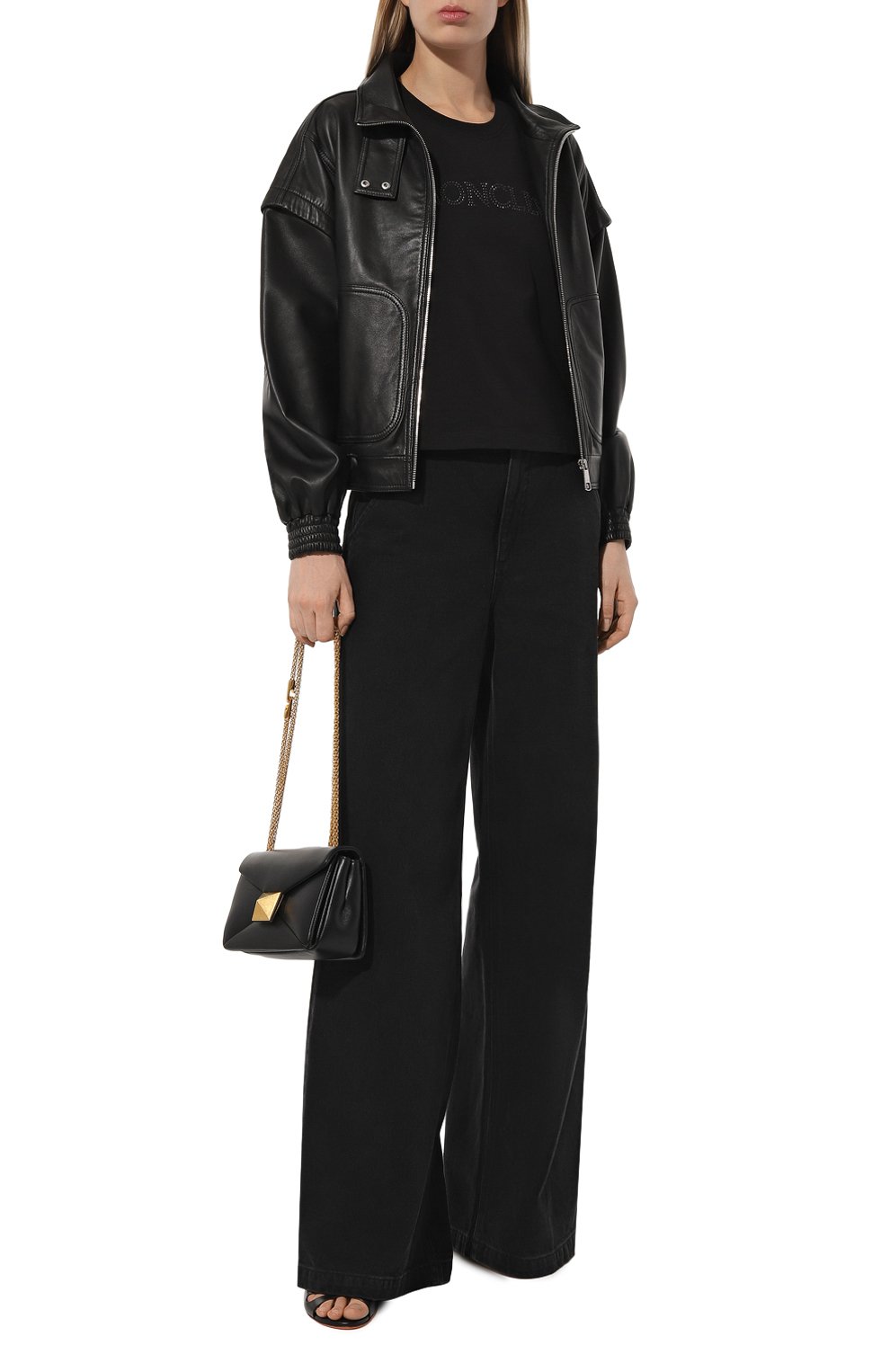 Хлопковая футболка MONCLER, арт. 8C000-14-829HP, фото 2