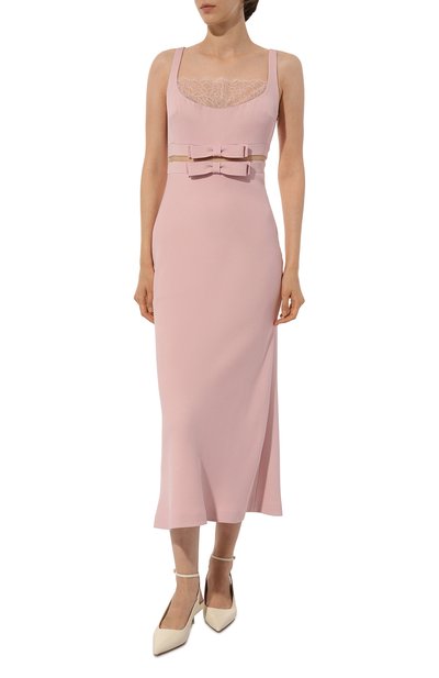 Платье из вискозы GIAMBATTISTA VALLI, арт. 24FWPVCA5093-22PIN, фото 3