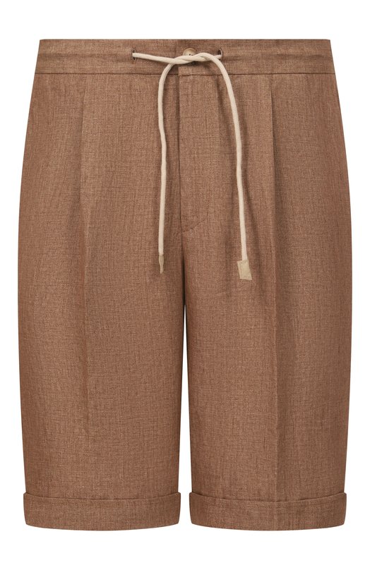 Льняные шорты Gran Sasso 76112/57817 Коричневый 76112/57817