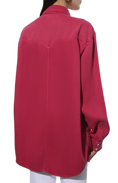 Джинсовая рубашка ISABEL MARANT ETOILE, арт. CH0801-22P021E/TANIAMI, фото 4