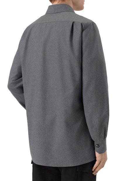 Шерстяная рубашка KITON, арт. UMC016K0124G02, фото 4