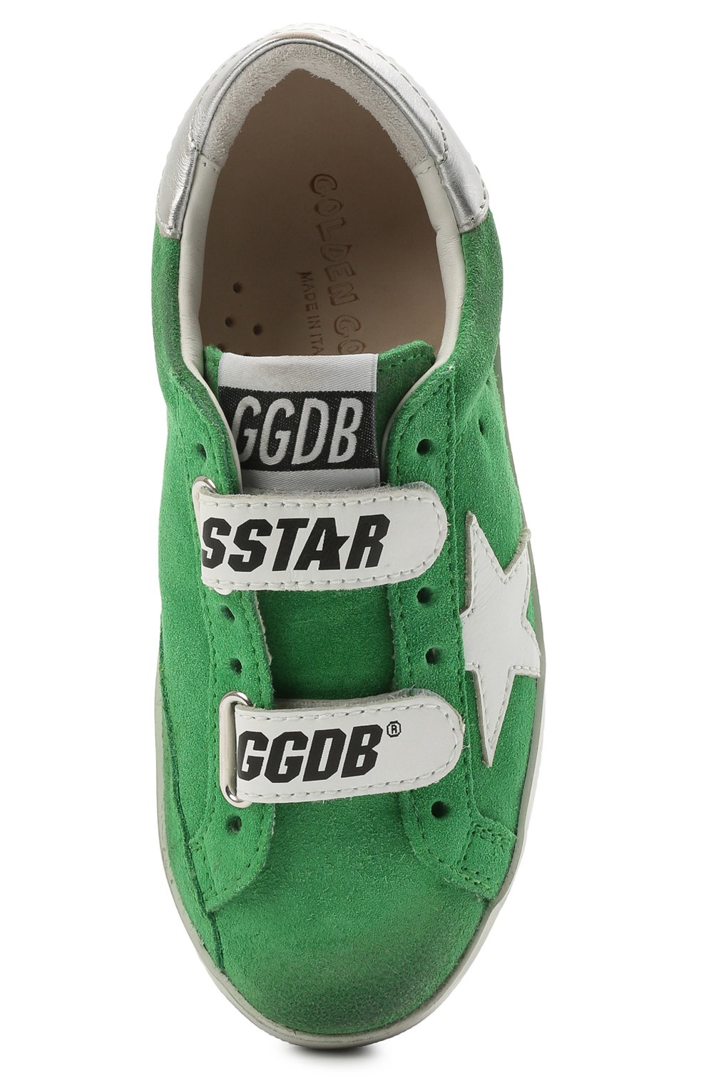 Кеды superstar GOLDEN GOOSE DELUXE BRAND зеленого цвета по цене 20550 руб., арт. GYF00111.F001177, фото 4 Кеды superstar GOLDEN GOOSE DELUXE BRAND, арт. GYF00111.F001177, фото 4