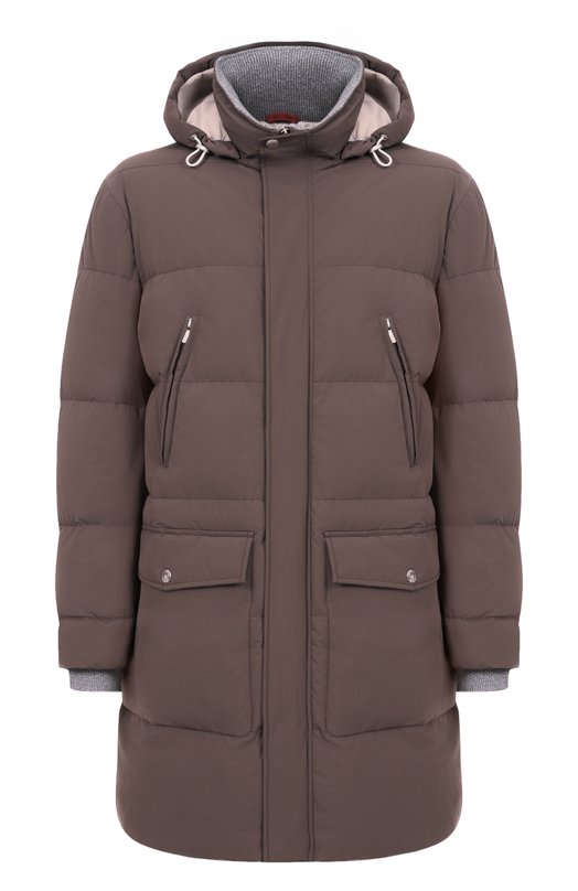 Пуховик Brunello Cucinelli MM4911827 Коричневый MM4911827