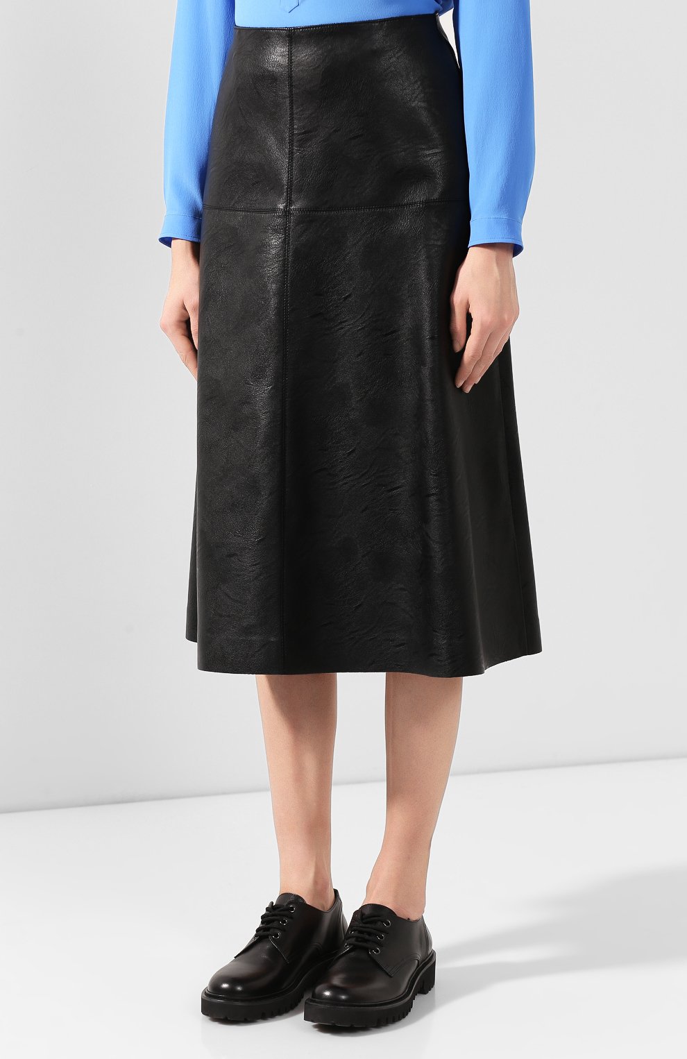 Юбка STELLA MCCARTNEY черного цвета по цене 72800 руб., арт. 591611/SJB14, фото 3 Юбка STELLA MCCARTNEY, арт. 591611/SJB14, фото 3