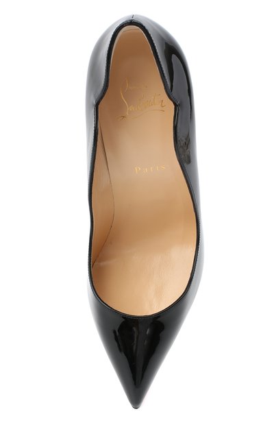 Кожаные туфли hot chick 100 CHRISTIAN LOUBOUTIN, арт. hot chick 100 patent, фото 5