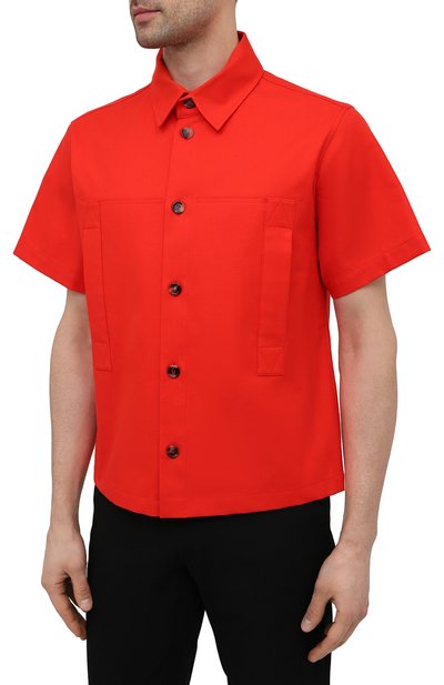 Хлопковая рубашка BOTTEGA VENETA, арт. 661550/V0W30, фото 3