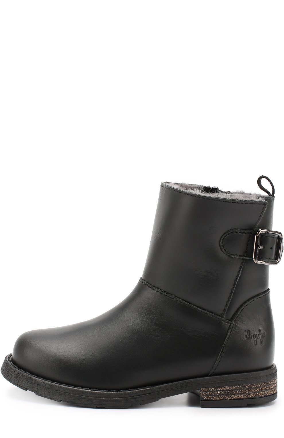 Кожаные сапоги с внутренней меховой отделкой IL GUFO, арт. G461/LEATHER CLAMAR/27-30, фото 2