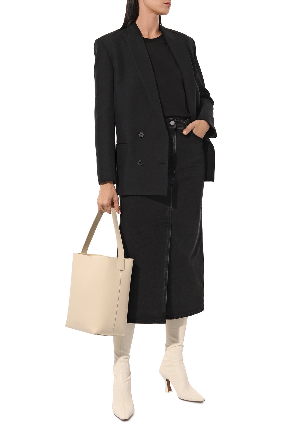 Джинсовая юбка LOULOU DE SAISON, арт. R0NA, фото 2