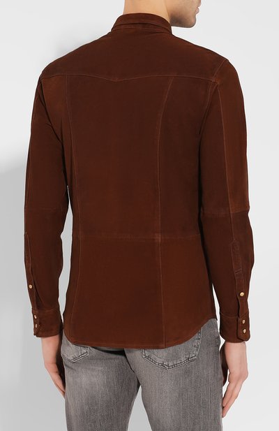 Замшевая рубашка ELEVENTY, арт. 979PL0150 PEL26008, фото 4