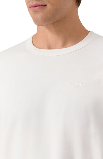 Хлопковый лонгслив DIESEL, арт. A18142/0AIJU, фото 5