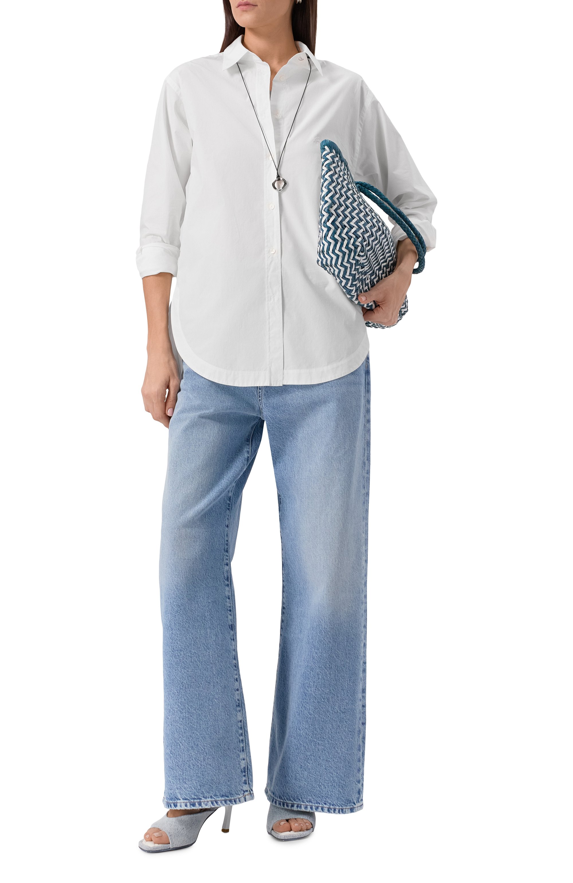 Хлопковая рубашка BOSS ORANGE, арт. 50538366, фото 2