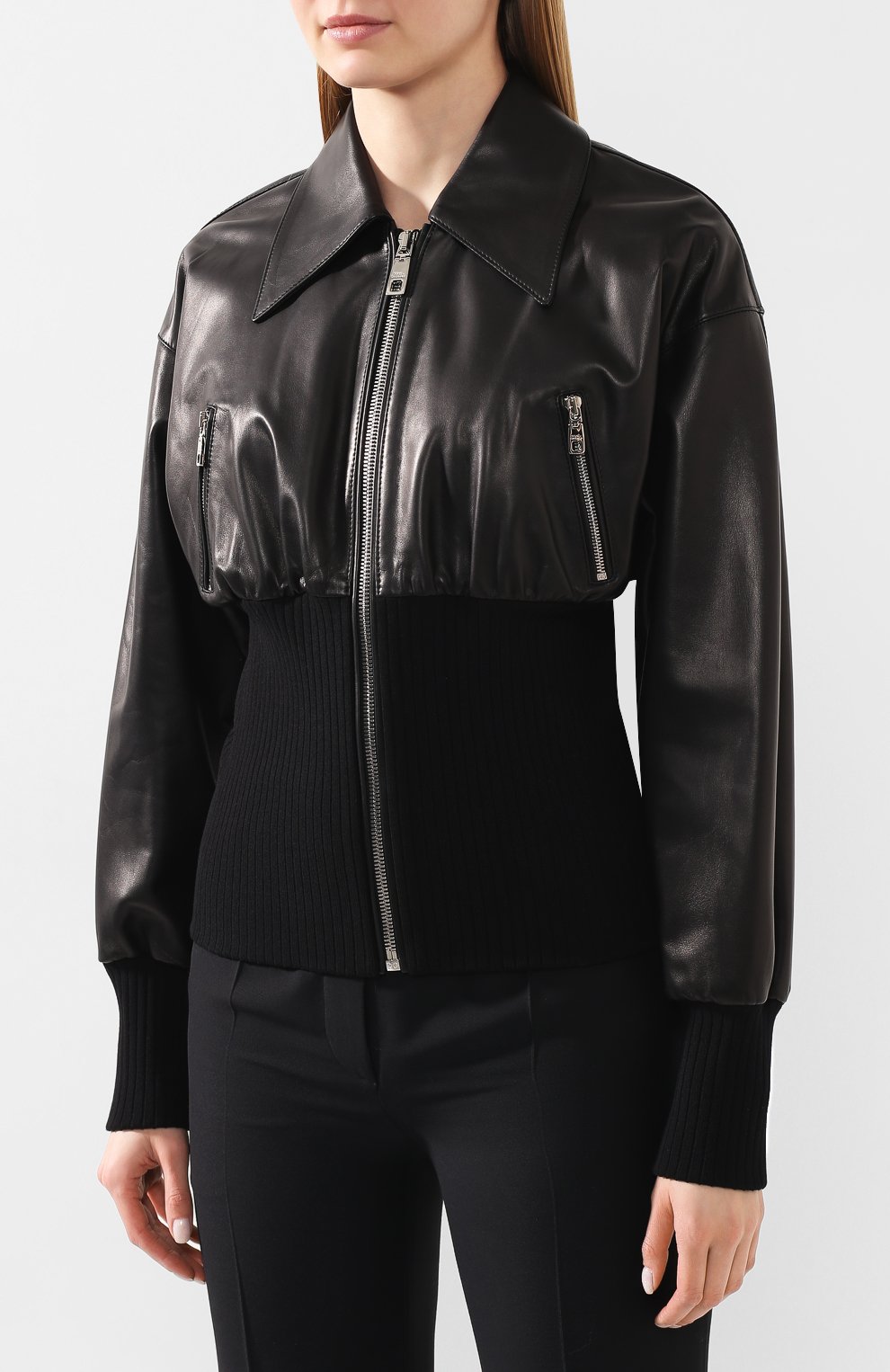 Кожаная куртка DOLCE & GABBANA, арт. F9H66L/HULD8, фото 3