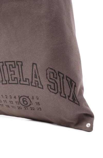 Сумка japanese MM6 коричневого цвета по цене 56950 руб., арт. S54WD0039/P7261, фото 3 Сумка japanese MM6, арт. S54WD0039/P7261, фото 3