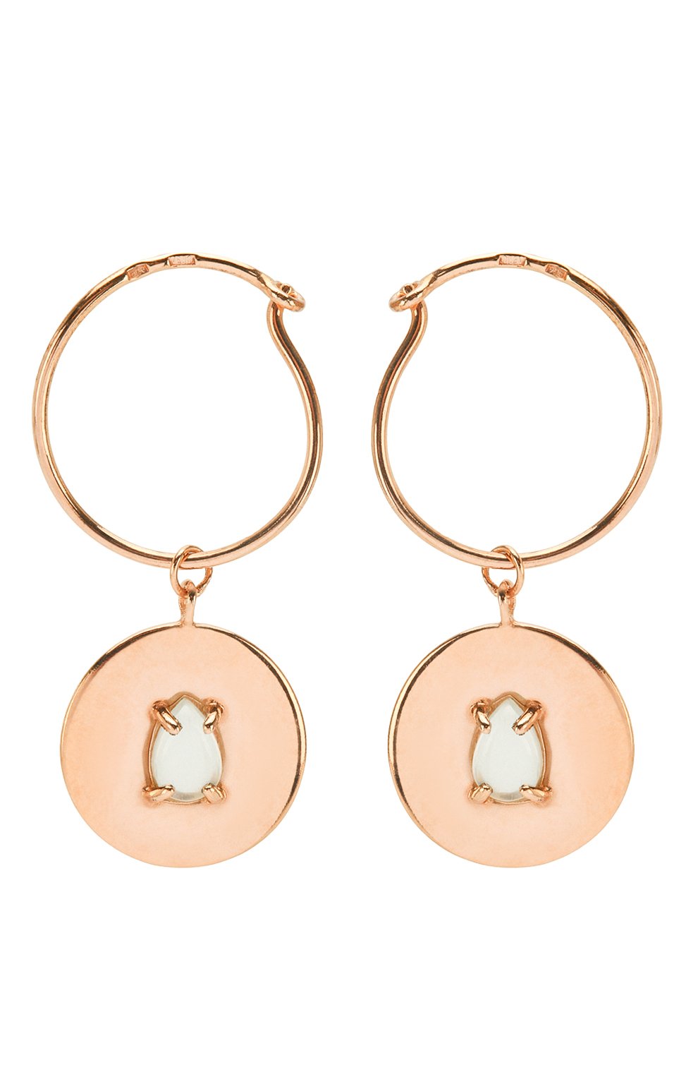 Серьги с аквамарином: скорпион MOONKA, арт. in-er-aqm, фото 1