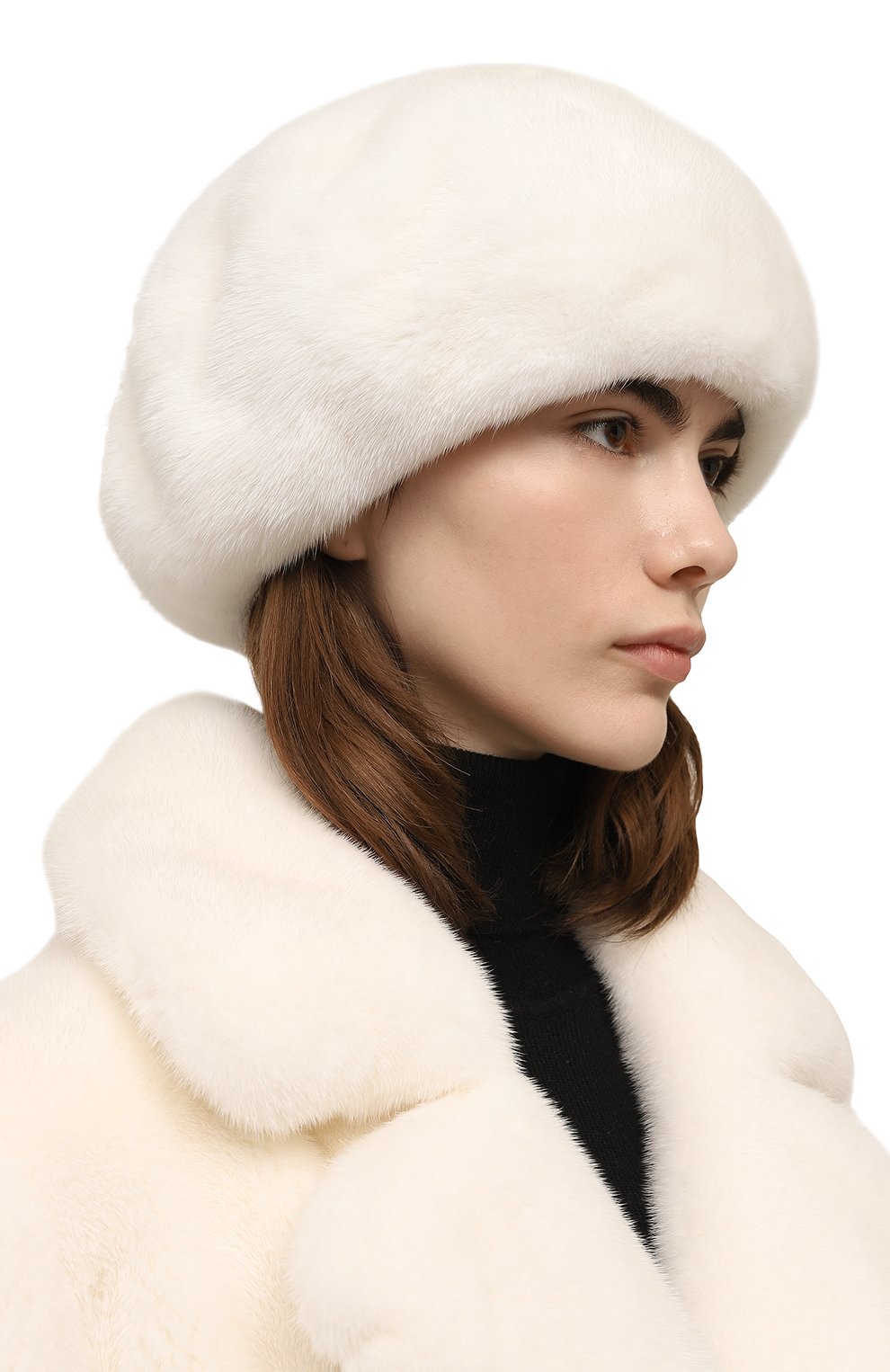 Меховой берет из норки VICTORIA KUSENKOVA, арт. 011700001008, фото 2