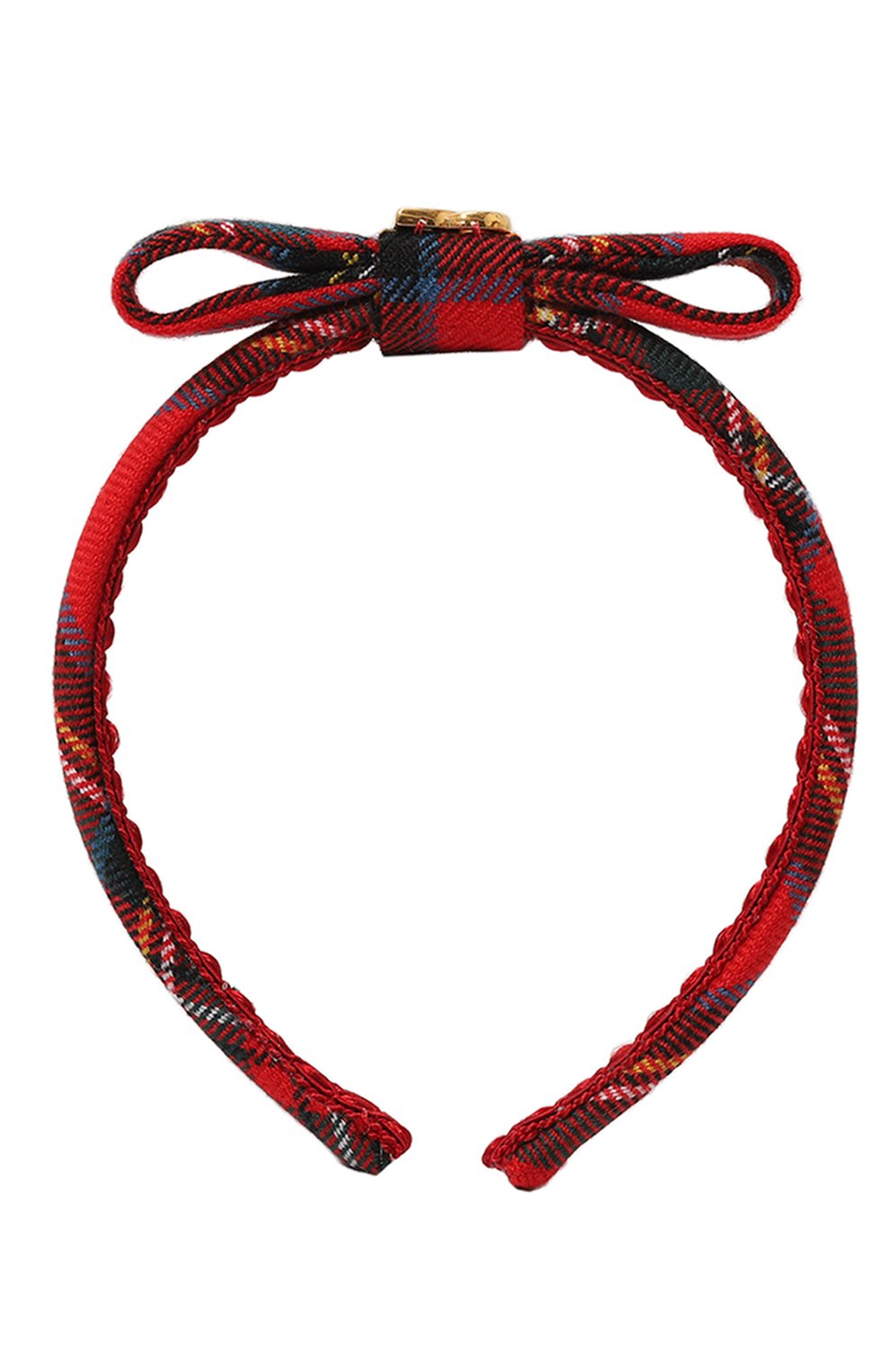 Ободок DOLCE & GABBANA красного цвета по цене 21450 руб., арт. LB3L57/G7KF3, фото 1 Ободок DOLCE & GABBANA, арт. LB3L57/G7KF3, фото 1