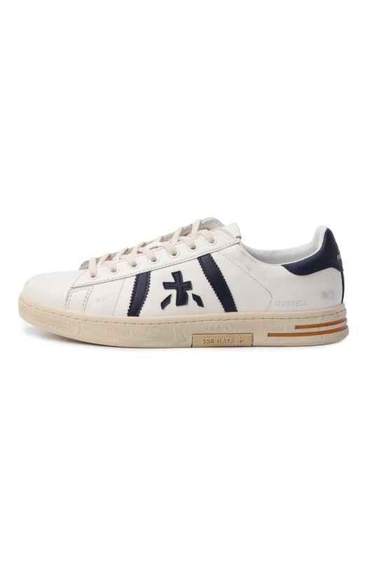 Кожаные кеды Russell Premiata RUSSELL/VAR 8028 Белый  RUSSELL/VAR 8028 Фото 3