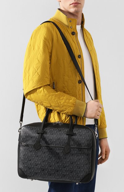 Кожаный портфель MOREAU темно-серого цвета по цене 323000 руб., арт. SSV040ITVTTTSTB, фото 5 Кожаный портфель MOREAU, арт. SSV040ITVTTTSTB, фото 5