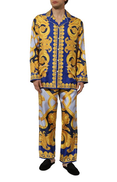 Шелковая сорочка VERSACE, арт. 1005376/1A06335, фото 2