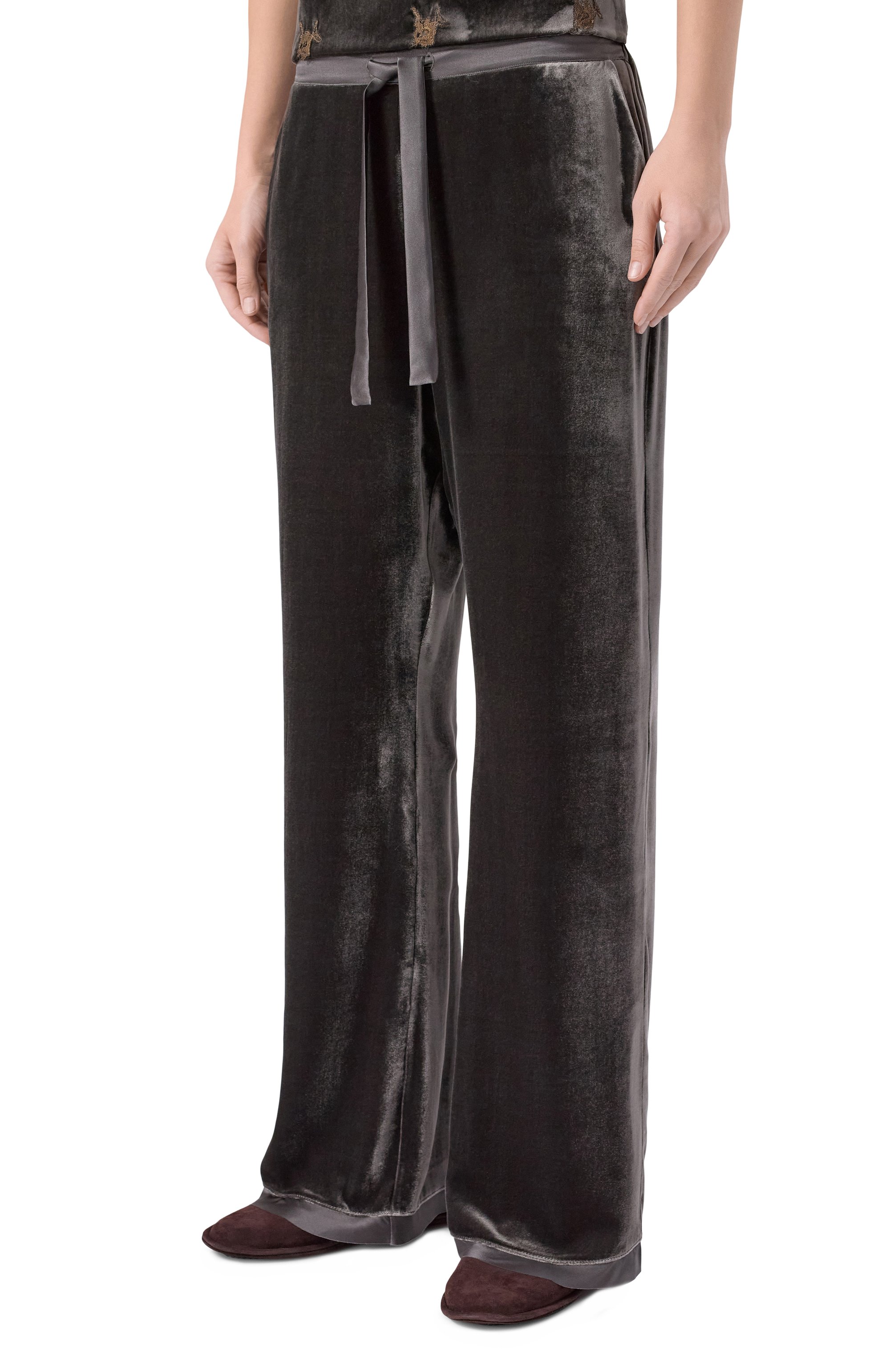 Бархатные брюки I.D. SARRIERI, арт. L1170, фото 3