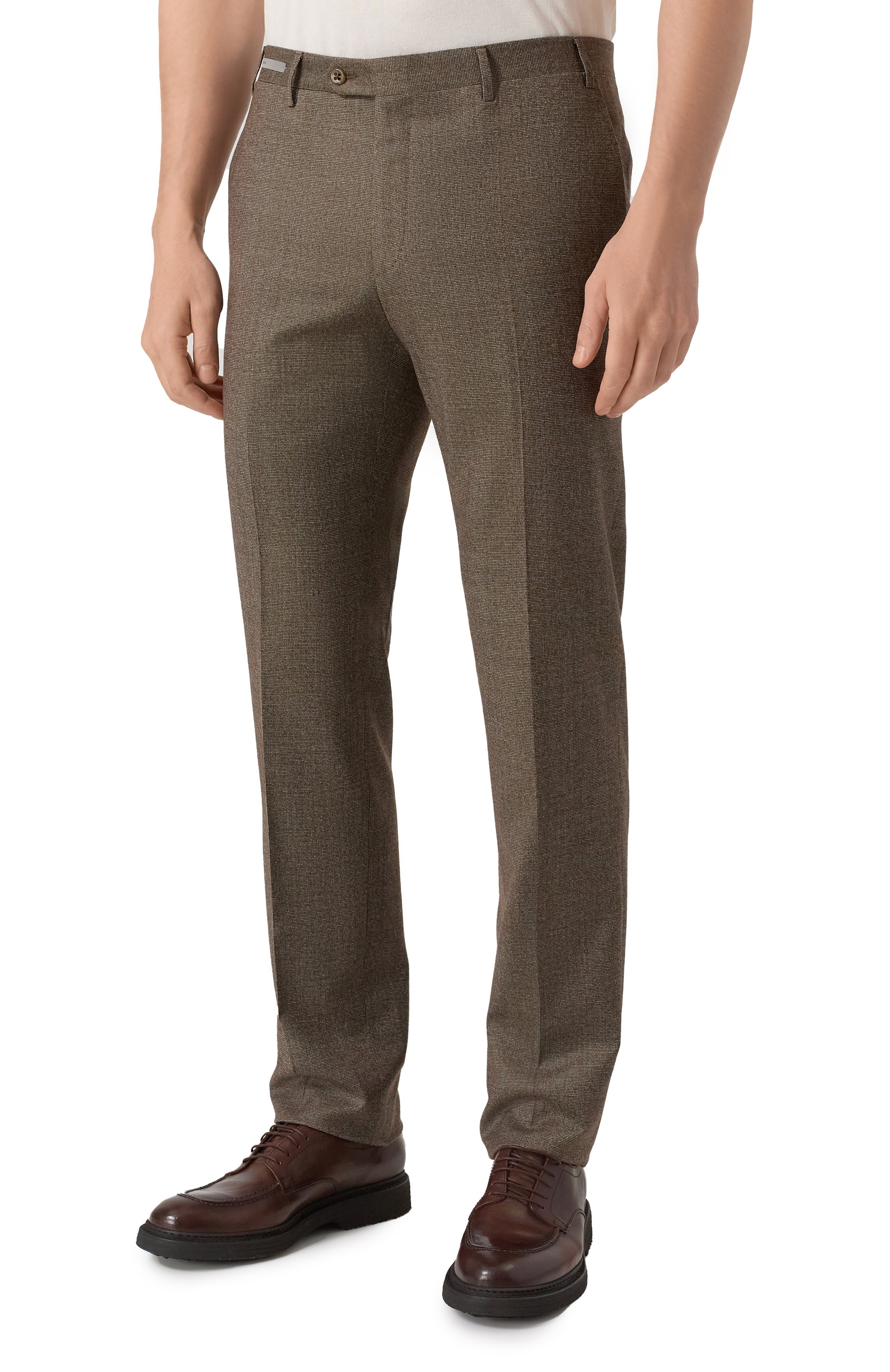 Шерстяные брюки CORNELIANI, арт. 265B01-2617591, фото 3