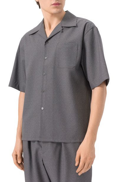 Шерстяная рубашка MARNI, арт. CUMU0213A5/TW839, фото 3