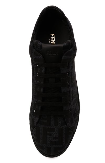 Текстильные кеды FENDI, арт. 7E1258 A7MY, фото 5