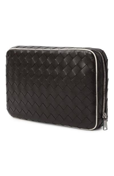 Несессер BOTTEGA VENETA темно-коричневого цвета по цене 185000 руб., арт. 765804/V5UC0, фото 2 Несессер BOTTEGA VENETA, арт. 765804/V5UC0, фото 2